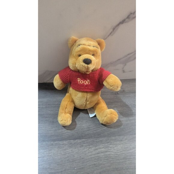 Walt Disney world Winnie the Pooh plush stuffed animal toy 8" - Picture 4 of 10